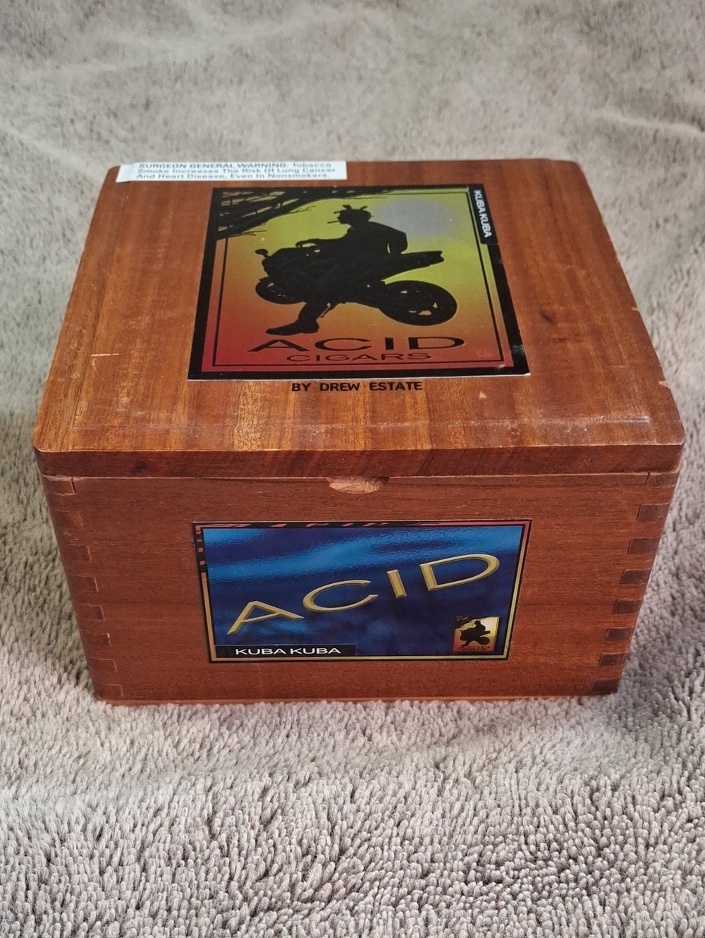 Drew Estate Acid Cigars Wooden Box - Picture 2 of 6